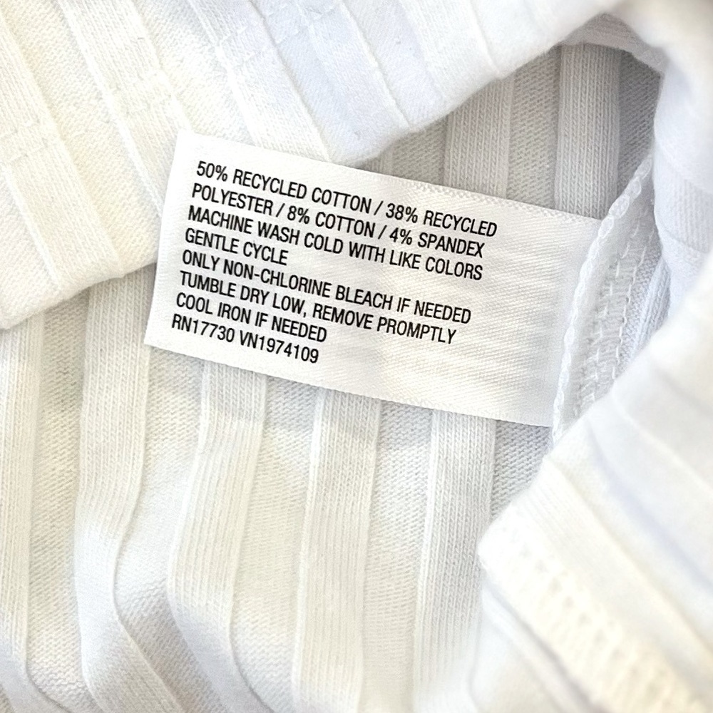 Universal Thread White Ribbed Tank Top - Picture 9 of 11